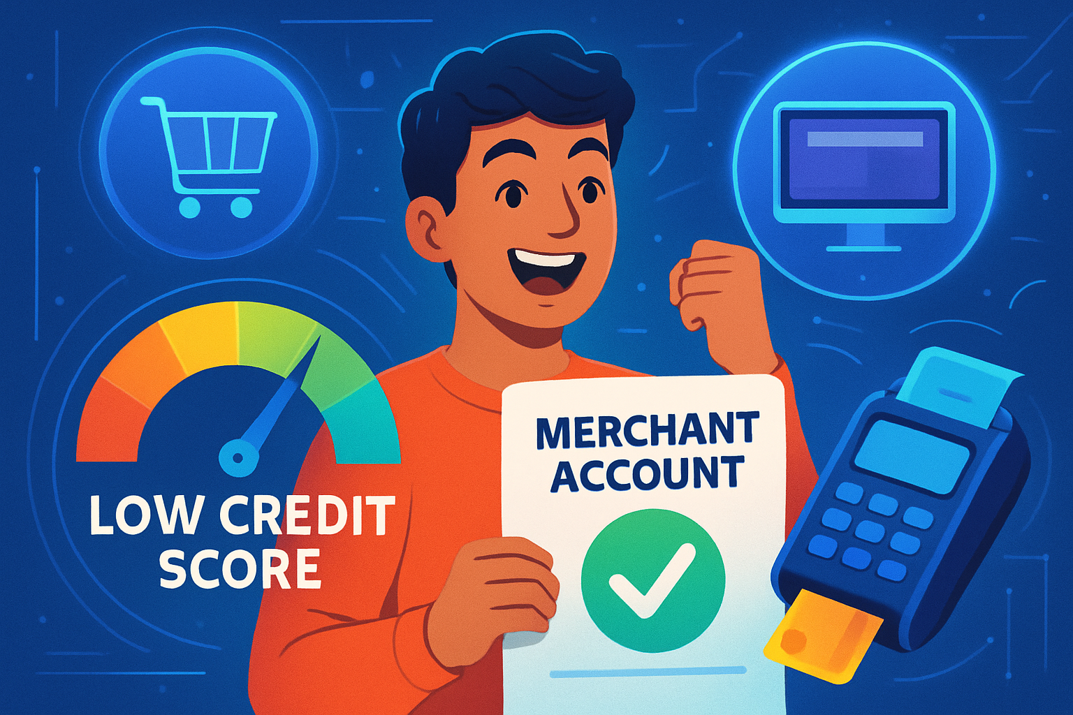 How to Get a Merchant Account with Bad Credit in 2025